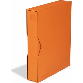 Poštovní známka LEUCHTTURM Albové desky GRANDE PUR s kazetou Barva: Oranžová