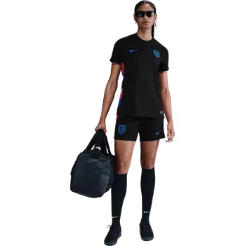 Dámský venkovní fotbalový dres Nike Anglie 25/26 černý