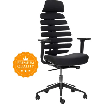 MERCURY Kancelářská židle LOMAX - černá látka