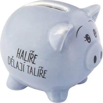 Pokladnička Prasátko - Halíře dělají talíře