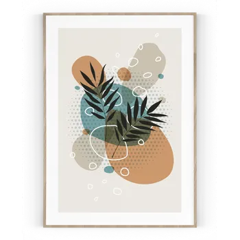 Plakát Plakát / Obraz Minimal Pololesklý saténový papír S bílým okrajem A4 - 21 x 29,7 cm