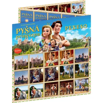 Desková hra Pyšná princezna - Pexeso na motivy filmové pohádky