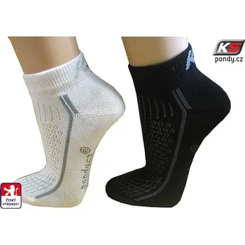 Pánské ponožky Ponožky nízké funkční KS440 42-44 Černá