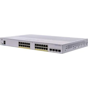Síťový prvek CBS350-24FP-4G-EU - 28portový gigabitový řízený switch (24 PoE+ rozpočet 370W; 4 Gigabit SFP) - EU
