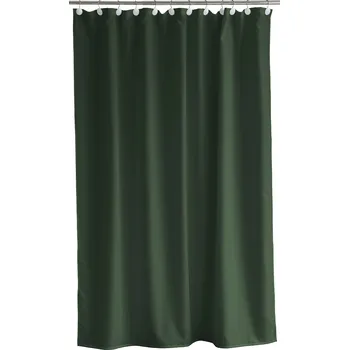 Södahl, Koupelový závěs Comfort z recyklovaného materiálu 180 x 220 cm lahvově zelený - Formadore