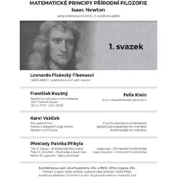 Matematické principy přírodní filozofie - 2 knihy