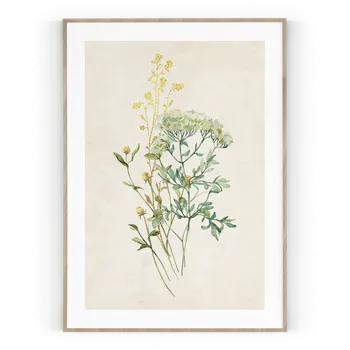 Plakát Plakát / Obraz Flowers Pololesklý saténový papír A4 - 21 x 29,7 cm