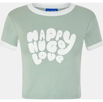 Dámské tričko Tričko Hugo Black 1146205 14 (XL)