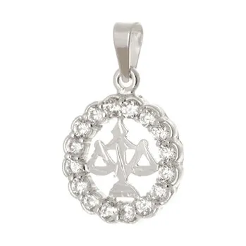 Přívěsek Stříbrný přívěšek znamení váhy STRZ1202VAHF