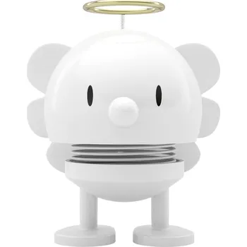 Vánoční dekorace Hoptimist, Figurka Xmass Bumble anděl S bílá - Formadore