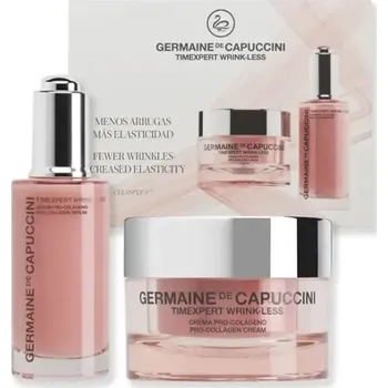 Kosmetická sada Germaine de Capuccini Timexpert Wrink Less Set - Kolagenový krém proti vráskám 50 ml + Kolagenové sérum proti vráskám 50 ml Dárková sada