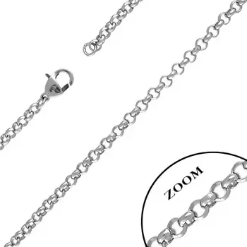 Řetízek Dámský řetízek ocel - hráškový GCNE001 délka 42 cm