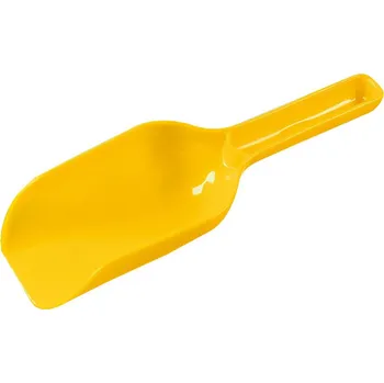 plyšák Androni Lopatka na písek - 23 cm, žlutá