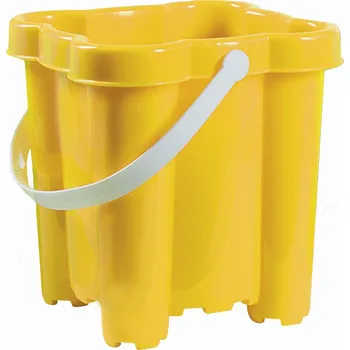 plyšák Androni Kyblík hrad 4 věže - výška 20 cm, žlutý