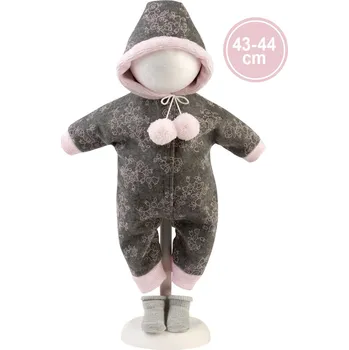 Llorens M844-04 obleček pro panenku miminko NEW BORN velikosti 43–44 cm