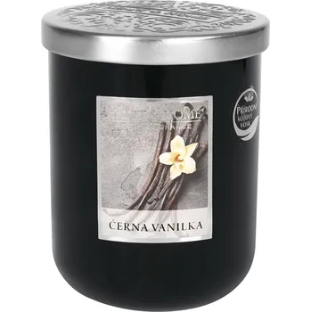Party dekorace Velká svíčka - Černá vanilka