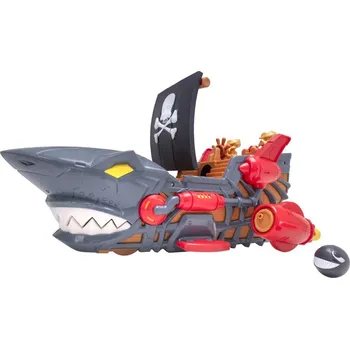 plyšák Teamsterz pirátská loď + 1 autíčko