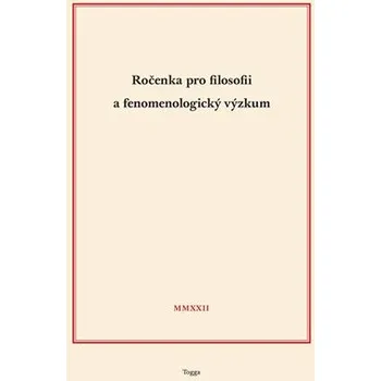 Ročenka pro filosofii a fenomenologický výzkum 2022