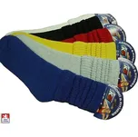 Ponožky shrnovací AEROBIC TA 32-34 Červená