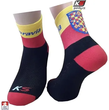 Dámské ponožky KS-MORAVIA sportovní ponožky polofroté 45-47 Mix barev