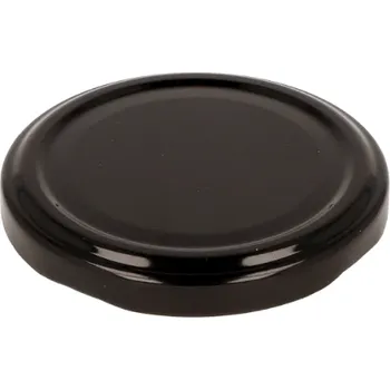 Víčko na zavařovací sklenici Zavařovací víčko ČERNÉ TO 66 RTS (paster do 105°C) Počet kusů v balení: 1