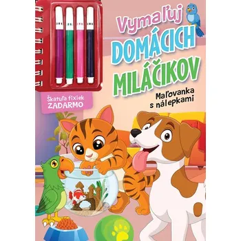 omalovánky Vymaľuj domácich miláčikov