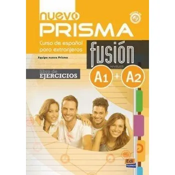 Španělský jazyk NUEVO PRISMA FUSION A1 + A2 CUADERNO EJERCICIOS CD