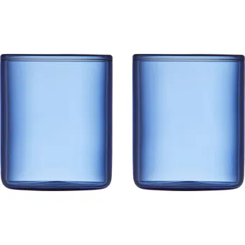 Sklenice LyngbyGlas, Sklenky na sherry Torino 60 ml sytě modré 2 ks - Formadore