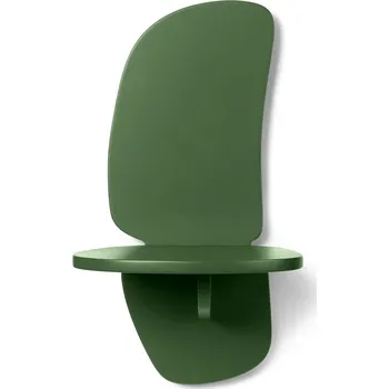 Ferm Living, Nástěnná police Pilu 40 cm zelená - Formadore