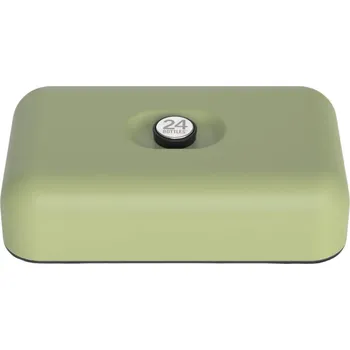 Úložný box 24Bottles, Obědová krabička 24Bottles Monochrome šalvějově zelená - Formadore