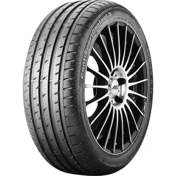 Letní osobní pneu Continental ContiSportContact 3 SSR ( 245/50 R18 100Y *, runflat B D )