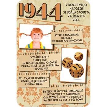 Set školních potřeb Retro přání - 1944