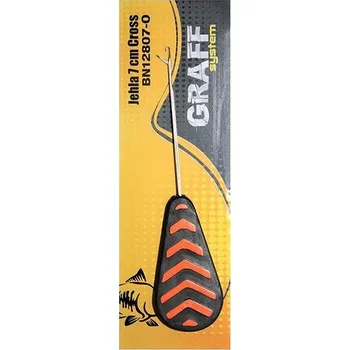 Graff Jehla Cross 7 cm Oranžová 2 ks