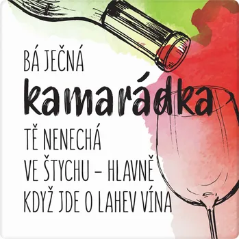 Party dekorace Podtácek - Kamarádka