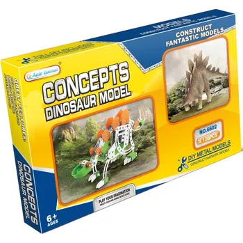 ostatní stavebnice Kovová stavebnice Stegosaurus 125 ks