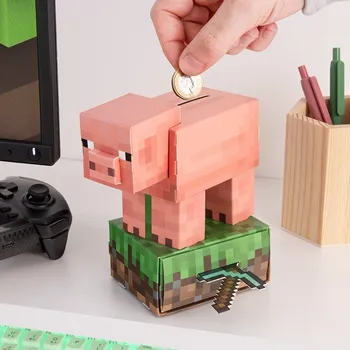 Pokladnička Minecraft kreativní set kasička