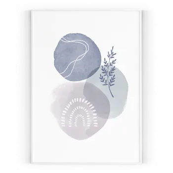 Plakát Plakát / Obraz Abstract A4 - 21 x 29,7 cm Pololesklý saténový papír