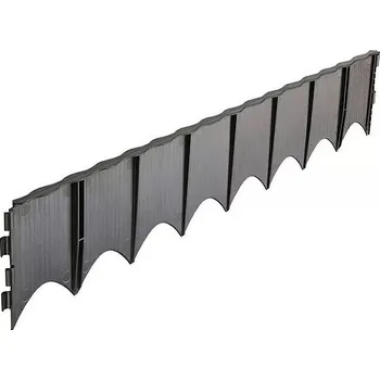 Zahradní obrubník Garantia Edgar 645150 75 x 13 cm 6 ks antracit