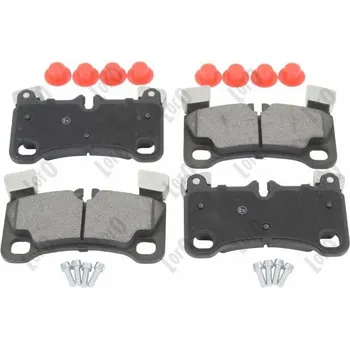 Brzdová destička Sada brzdových destiček, vždy 4 kusy v sadě ABAKUS 231-02-153