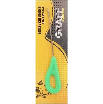 Graff Jehla Deluxe 7 cm Fluo Zelená 2 ks