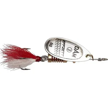 Umělá nástraha Effzett Standard Spinner Dressed, 2 × 3 g Velikost 1 Sliver