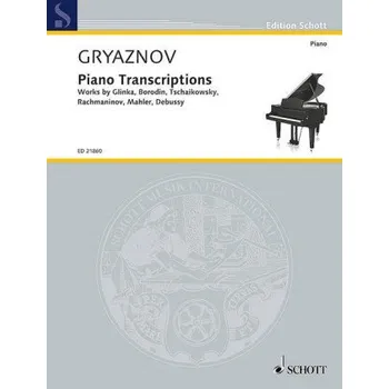 Klávesový nástroj PIANO TRANSCRIPTIONS PIANO – VYACHESLAV GRYAZNOV