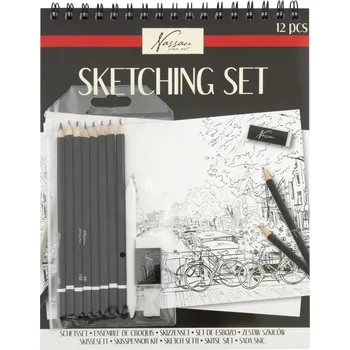 plyšák Skicovací sada - 12 ks