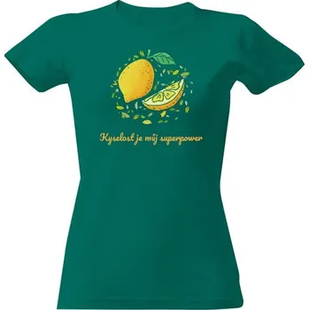 Dámské tričko Tričko s potiskem Kyselá ale v klidu dámské