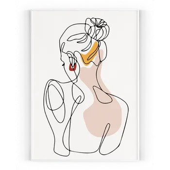 Plakát Plakát / Obraz Lines A4 - 21 x 29,7 cm Tiskové plátno