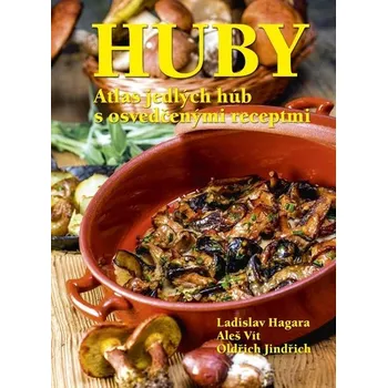 Cizojazyčná kniha Huby Atlas jedlých húb s osvedčenými recepty