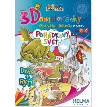 omalovánky 3D omalovánky Pohádkový svět