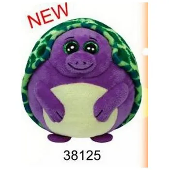plyšák Beanie Ballz želva fialová 12,5cm