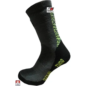 KS-TURA ponožky pro OUTDOOR 42-44 Šedá