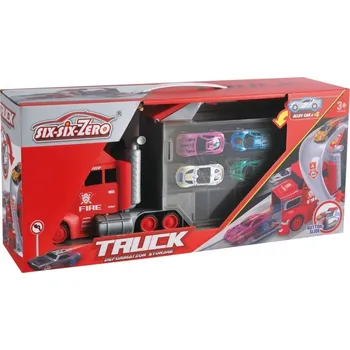 plyšák Hrací set kamion + 4 autíčka